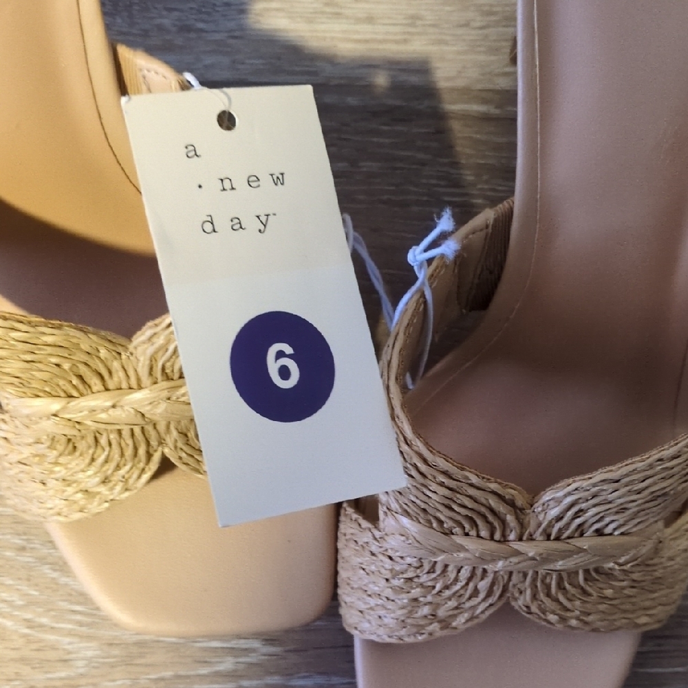 a new day Tan Braided Knot Slide Mules - Picture 8 of 8
